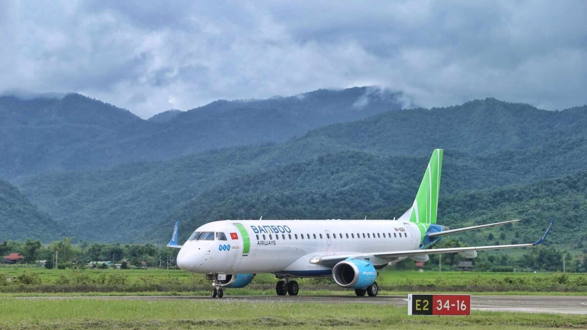 Vietnam’s Bamboo Airways Expanding Domestic Network Using Embraer RJs Starting With Dien Bien Phu