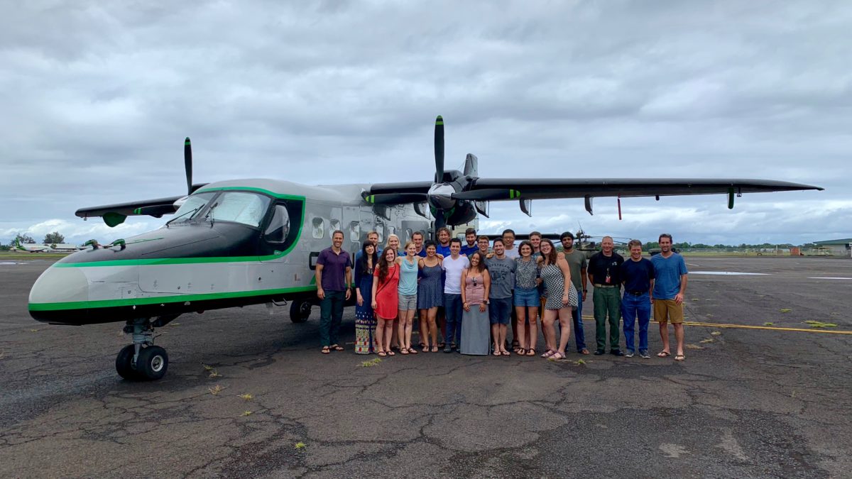 Observing Ecology from a Dornier 228