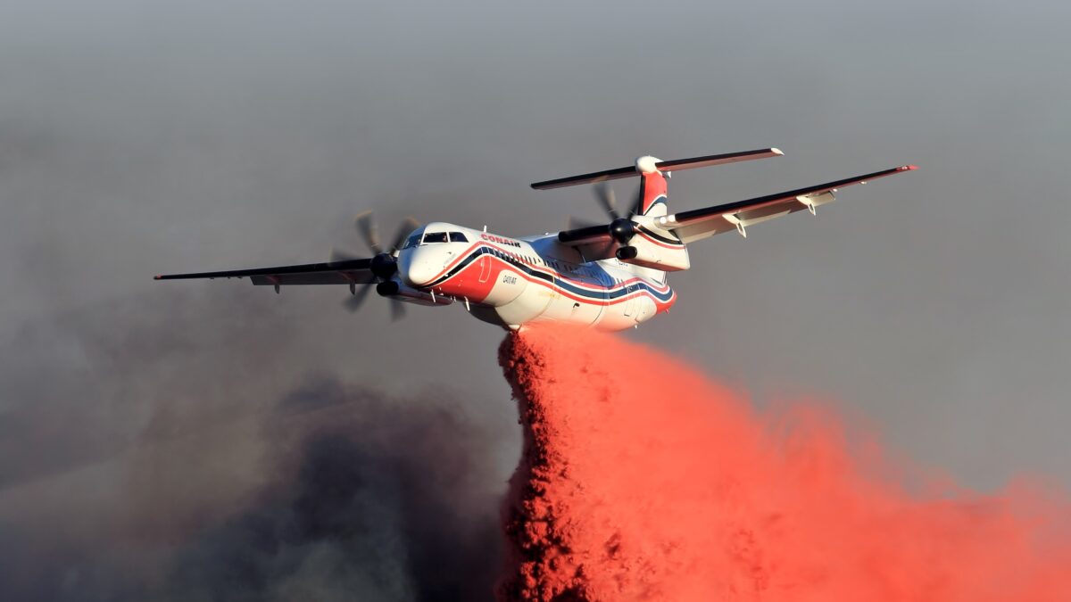 Dash 8-400 Air Tanker To Be Used To Fight Fires In Australia
