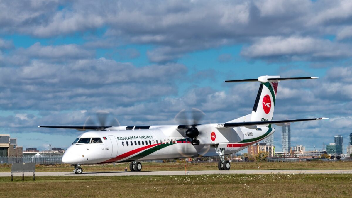 Biman Bangladesh Receiving First of Three Dash 8-400s