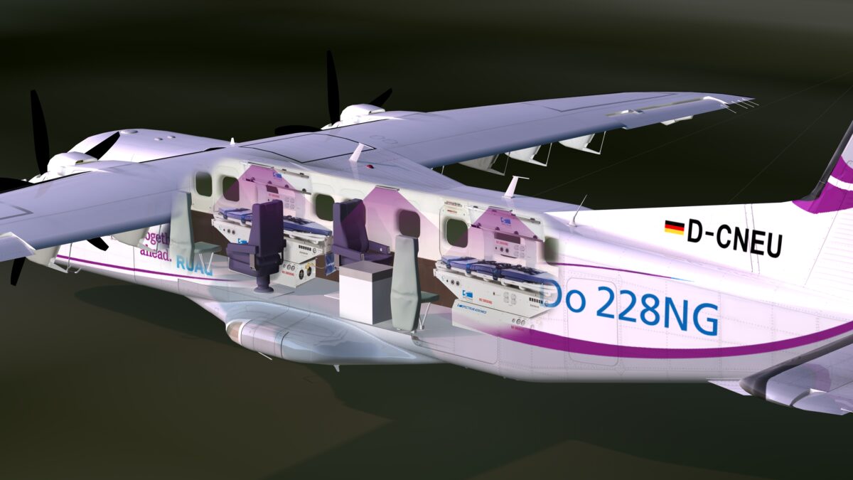 Dornier 228 Earmarked For Medevac And Transport Of COVID-19 Vaccines