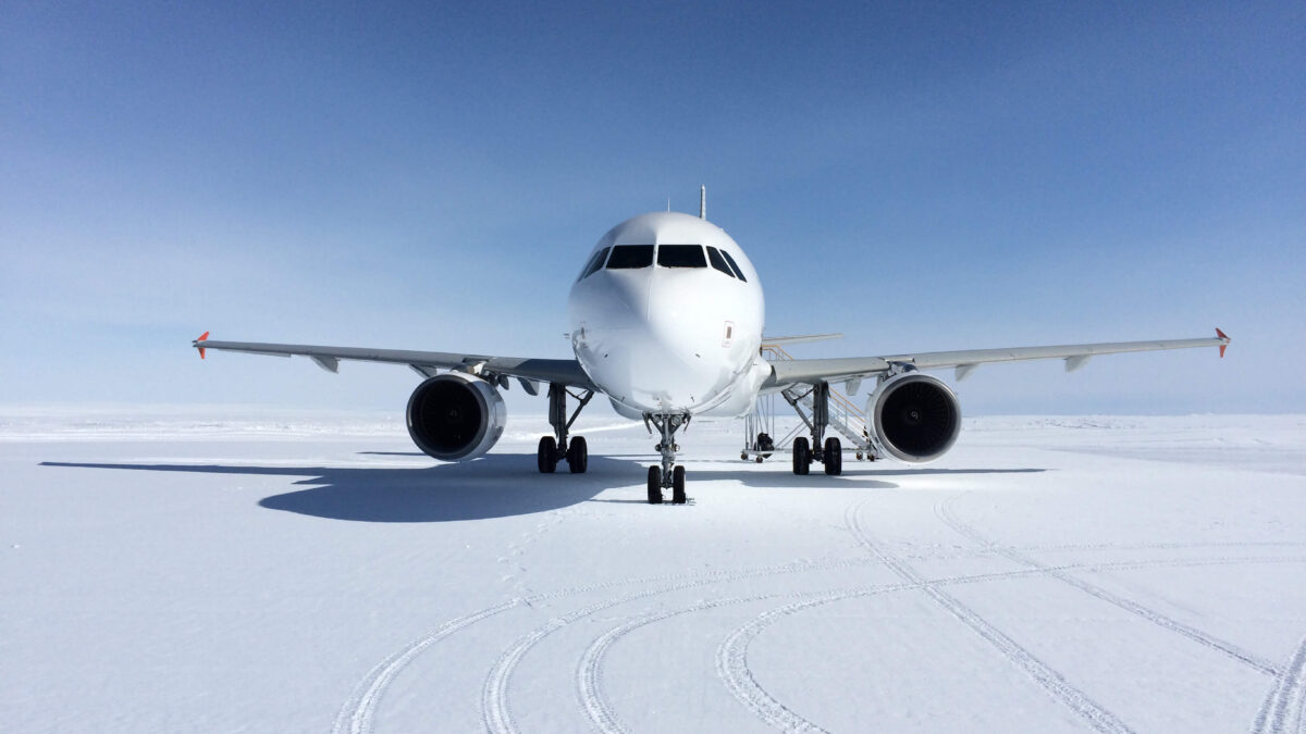 Flying To The Coldest Place On Earth, Antarctica