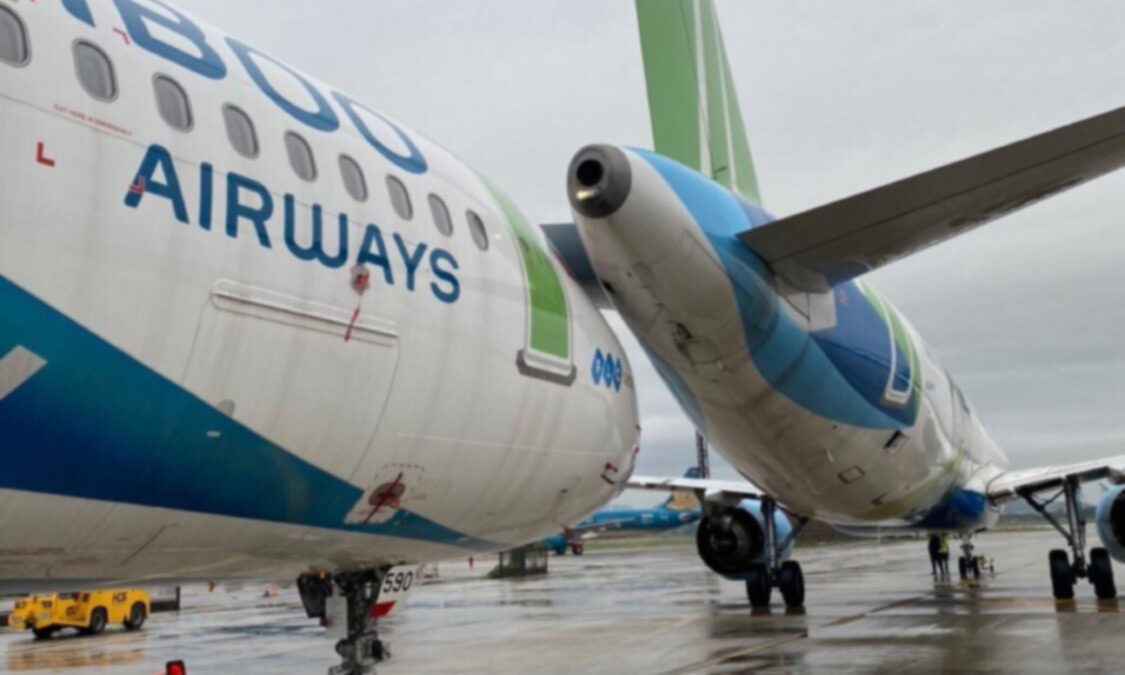 Two Bamboo Airways’ Airbus A321 Aircraft Collide At Hanoi Airport