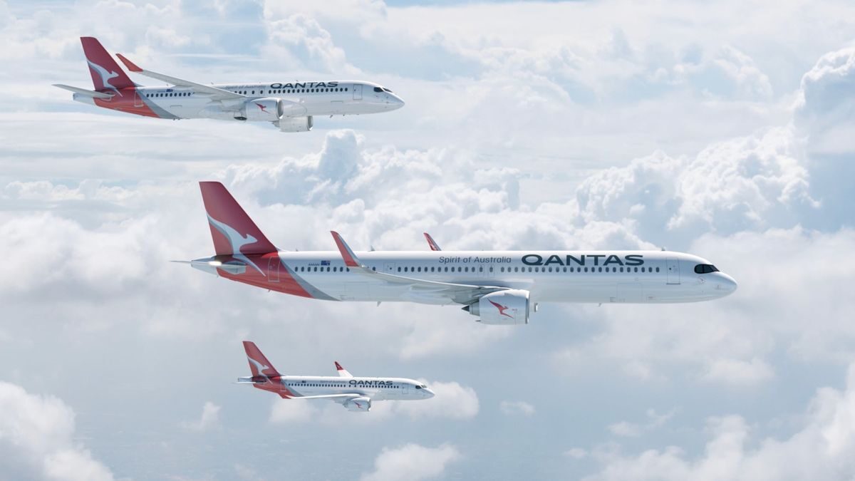 Qantas To Replace Boeing Fleet With Airbus A321neos and A220s