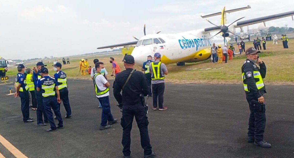 Philippines’ Cebu Pacific ATR 72 Veers Off Manila Runway