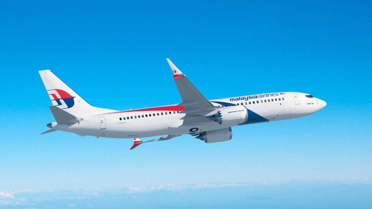 Malaysia Airlines To Receive Its First Boeing 737 Max 8s Next Year