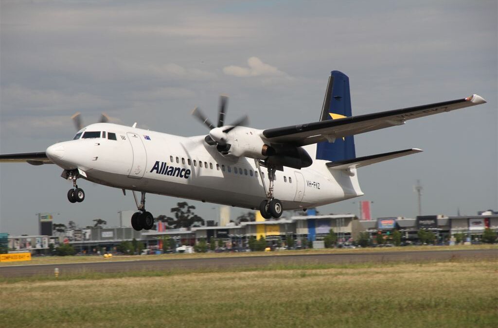 Australia’s Alliance Sells Five Fokker 50s For US$3.2 Million To Focus On Jets