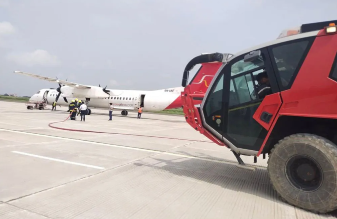 Nepal’s Shree Airlines Dash 8-400 Makes Emergency Landing  
